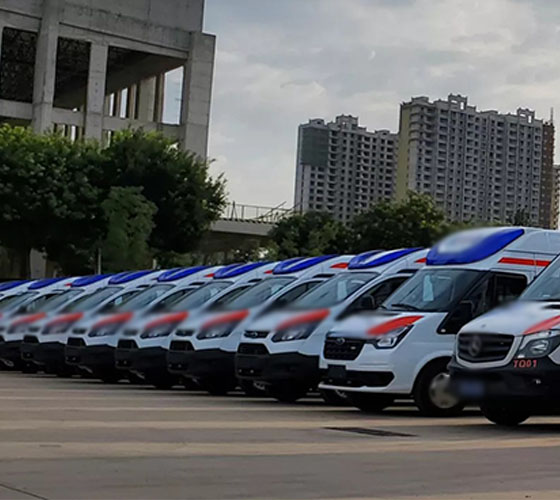 安达市服务车队展示