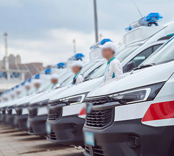 安达市服务车队展示